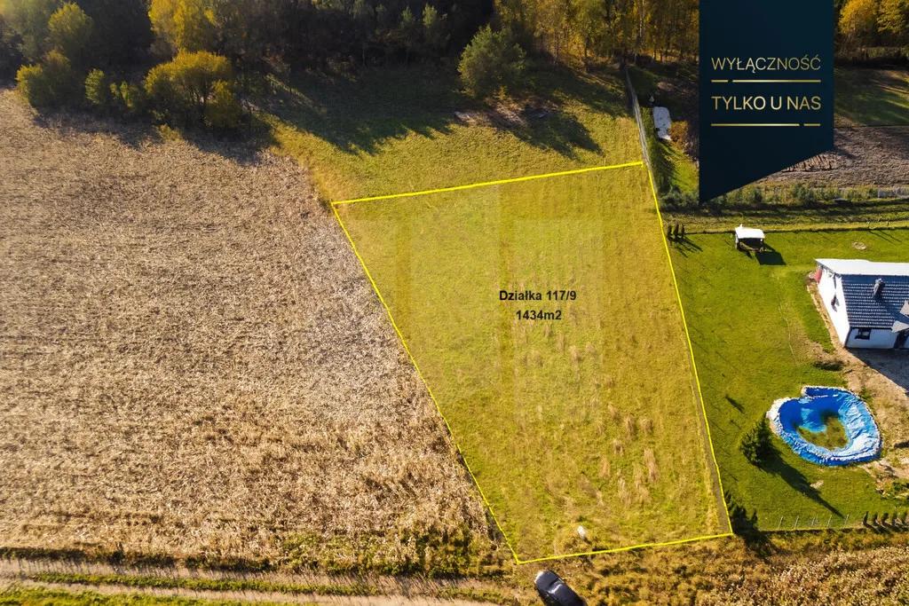 Działka budowlana 1434m2 przy lesie | Trąbki Małe