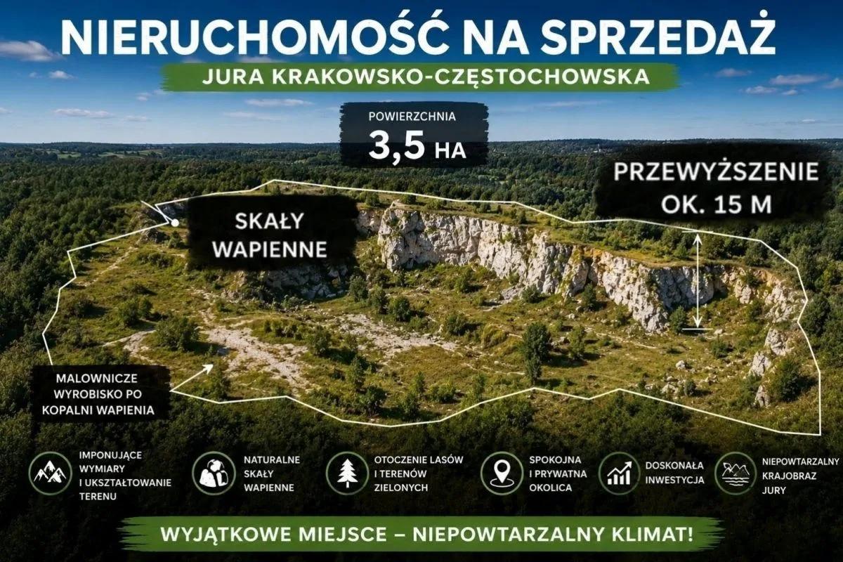 teren po kamieniołomie duże możliwości